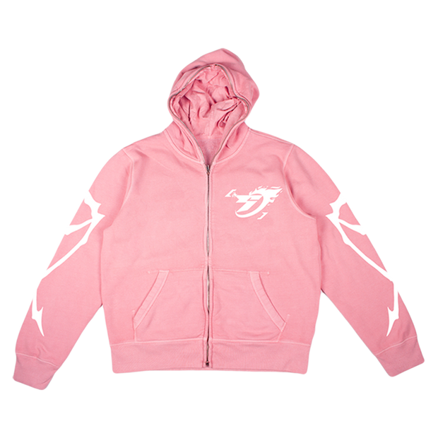 SKUDDRA Candy Cloud Zip Hoodie