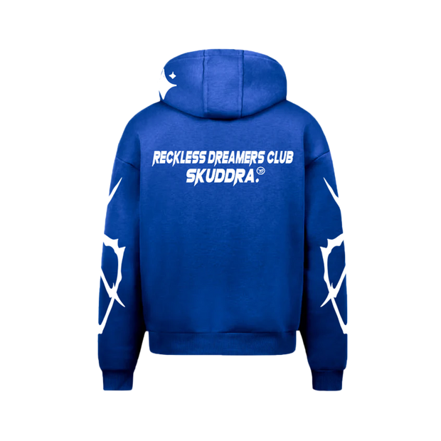 SKUDDRA BLUE OCEAN ZIP HOODIE