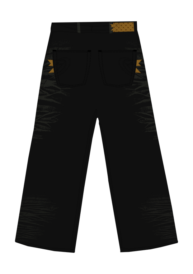 SKUDDRA BLACKBERRY DENIM JEANS