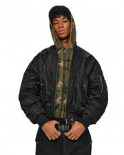 Reversible Camouflage Layered-Style Bomber
