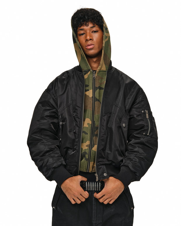 Reversible Camouflage Layered-Style Bomber