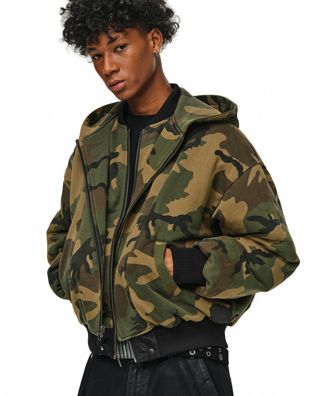 Reversible Camouflage Layered-Style Bomber