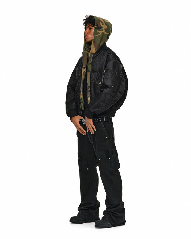 Reversible Camouflage Layered-Style Bomber