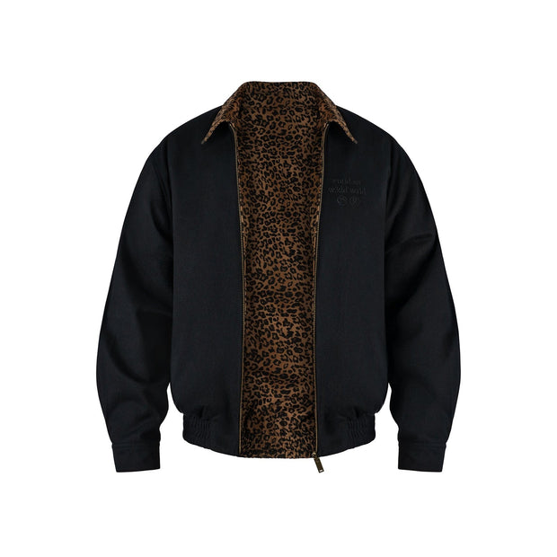 Reversible Leopard Jacket