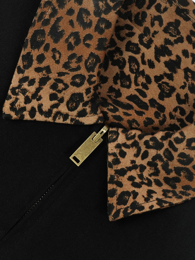 Reversible Leopard Jacket