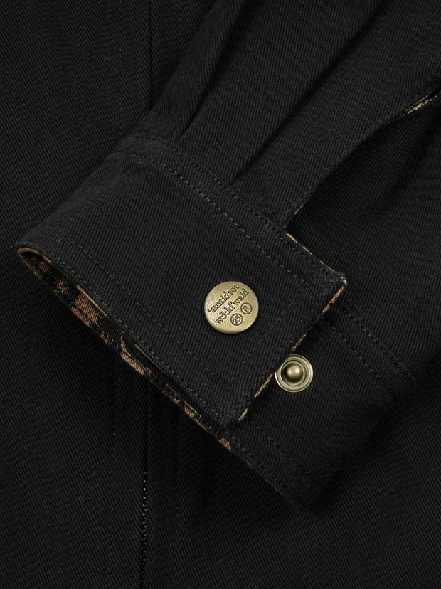 Reversible Leopard Jacket