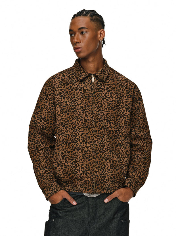 Reversible Leopard Jacket