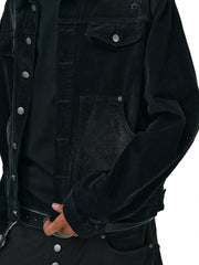 Corduroy Distressed Washed Jacket