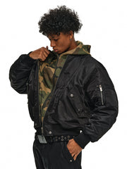 Reversible Camouflage Layered-Style Bomber