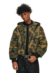 Reversible Camouflage Layered-Style Bomber